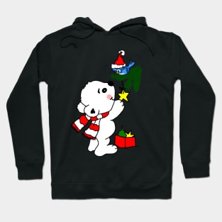 Christmas Polar Bear Cub Hoodie